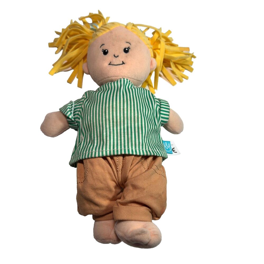 Manhattan Toy Plush Doll Baby 12" Baby Blonde Hair 2021 Kids Toy Cute Nursery